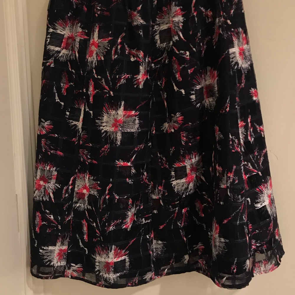 Halogen printed skirt